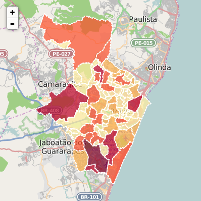 Visualização Mapa Estatístico de Educação